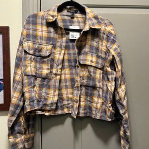 Forever 21 Crop Flannel